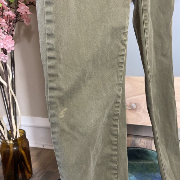 Talbots Womens Simply Flattering 5 Pocket Jegging Jeans 6P Green Skinny - Picture 2 of 10